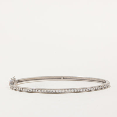 Diamond Bangle Bracelet | 0.75ctw | 7