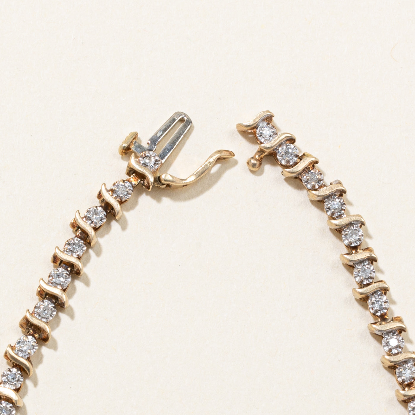 Illusion Set Diamond Bracelet | 0.23ctw | 7.5" |