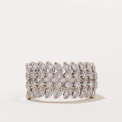 Illusion Set Diamond Ring | 0.24ctw | SZ 8 |