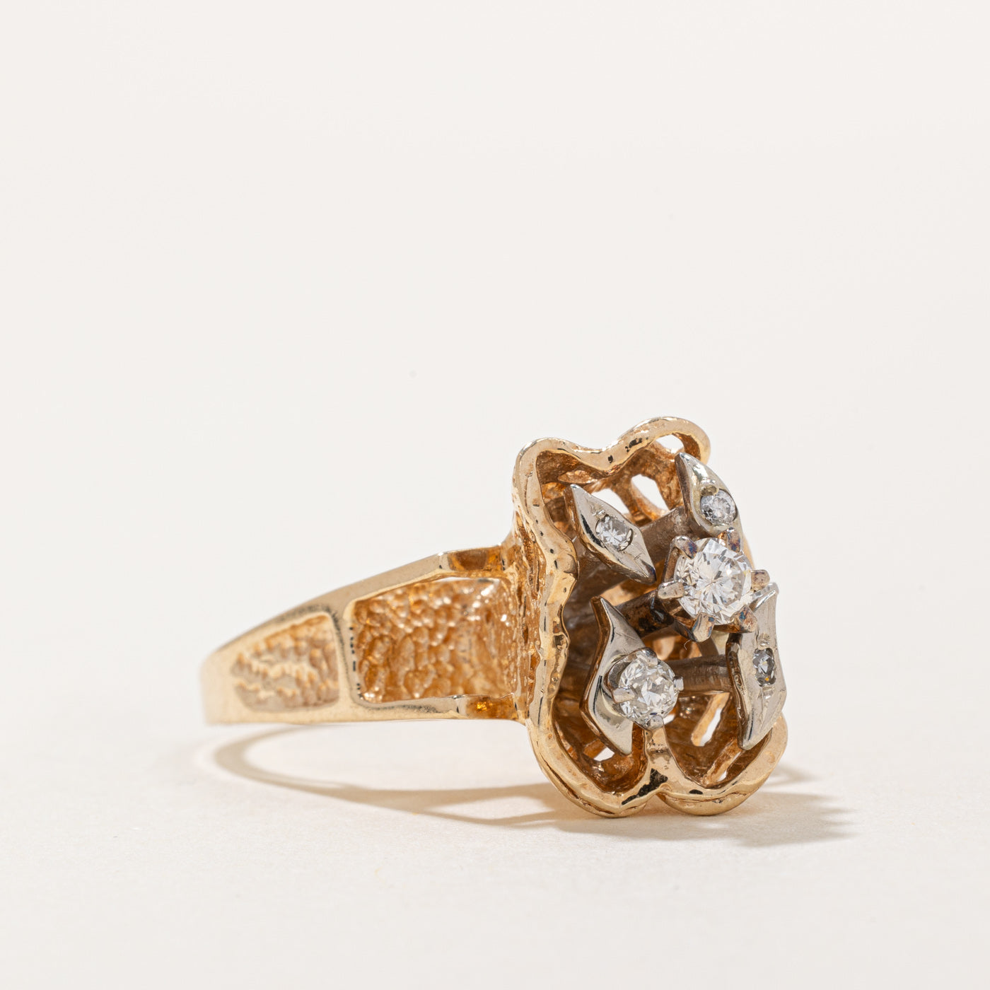 Diamond Cocktail Ring | 0.27ctw | SZ 6.25 |