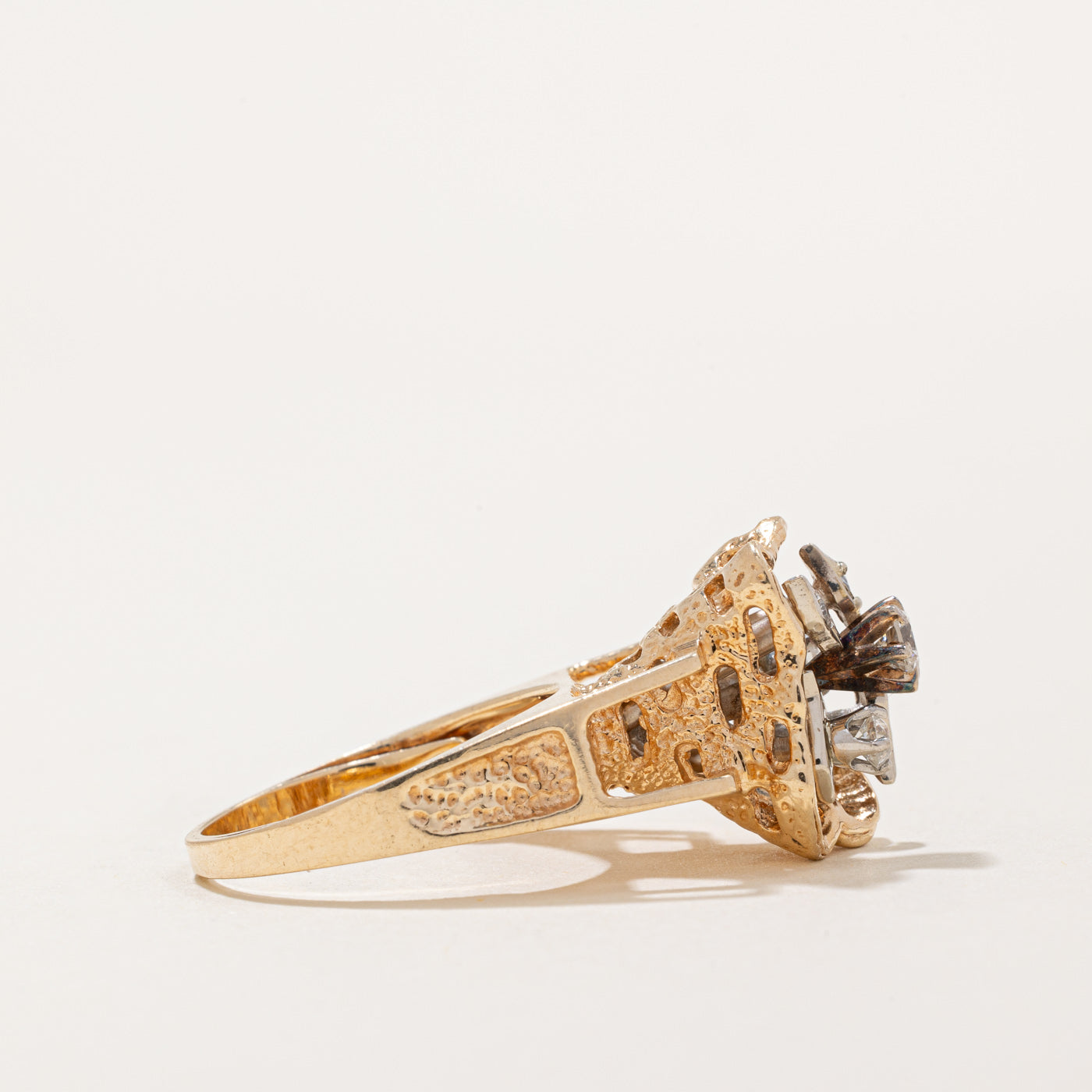 Diamond Cocktail Ring | 0.27ctw | SZ 6.25 |