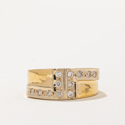 Flush Set Diamond Band | 0.24ctw | SZ 8.25 |