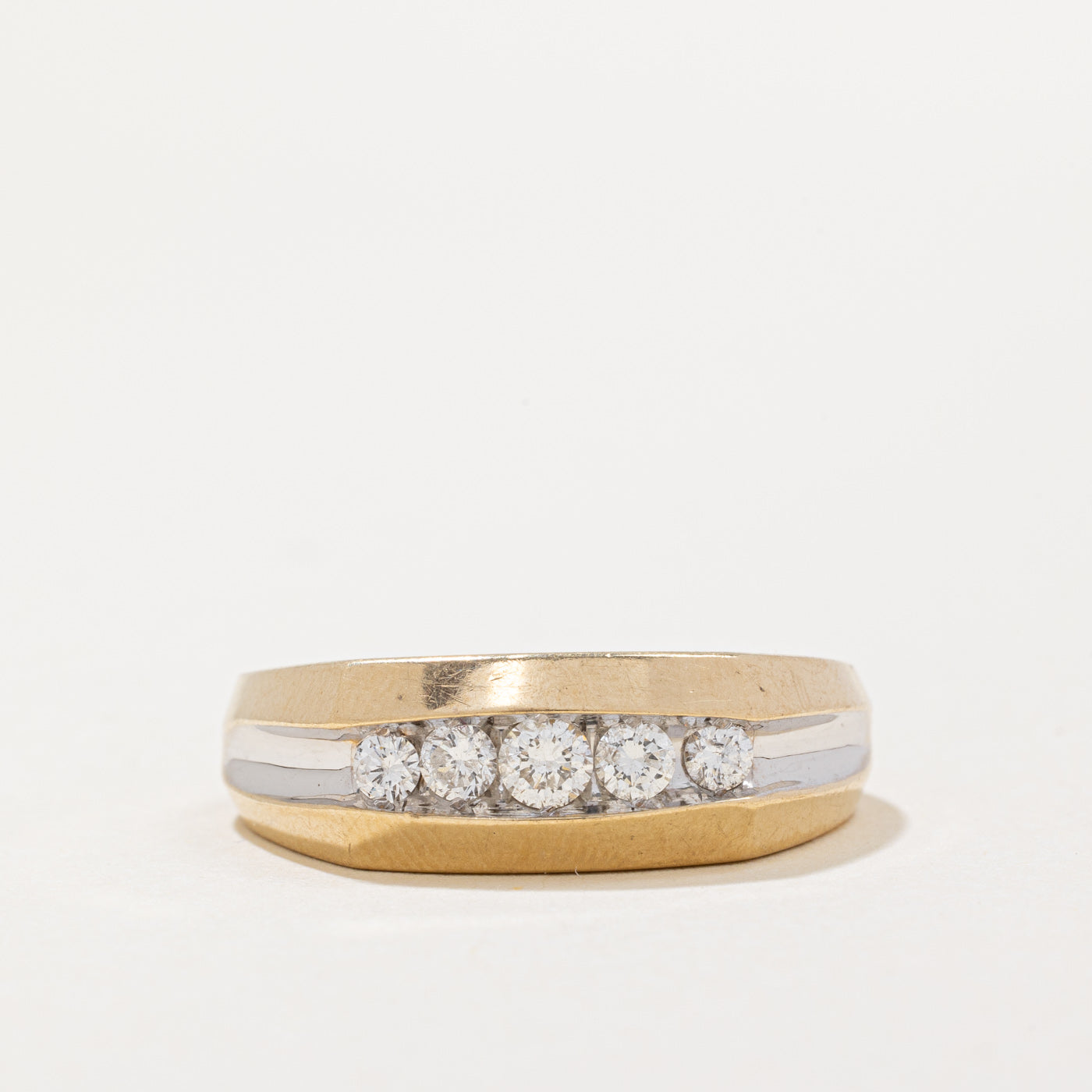 Channel Set Diamond Ring | 0.45ctw | SZ 11.25 |