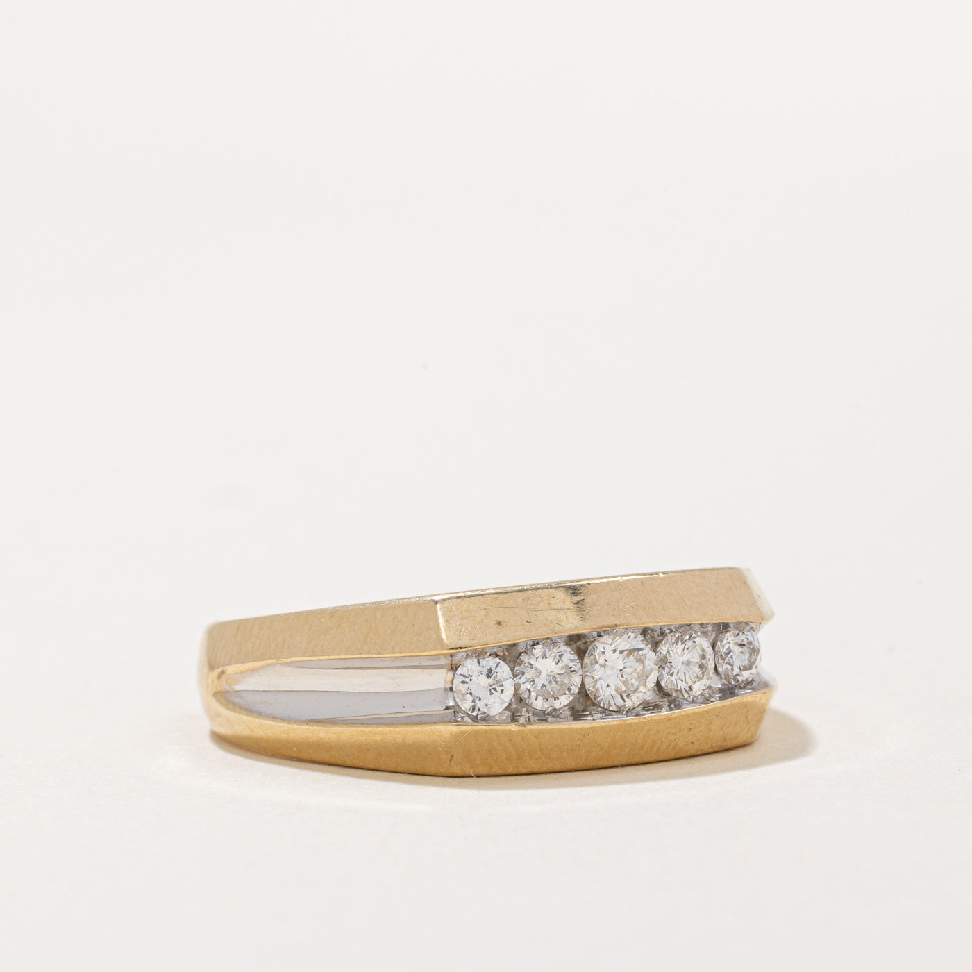 Channel Set Diamond Ring | 0.45ctw | SZ 11.25 |