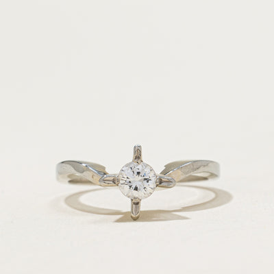 Single Stone Diamond Ring | 0.28ct | SZ 5.5