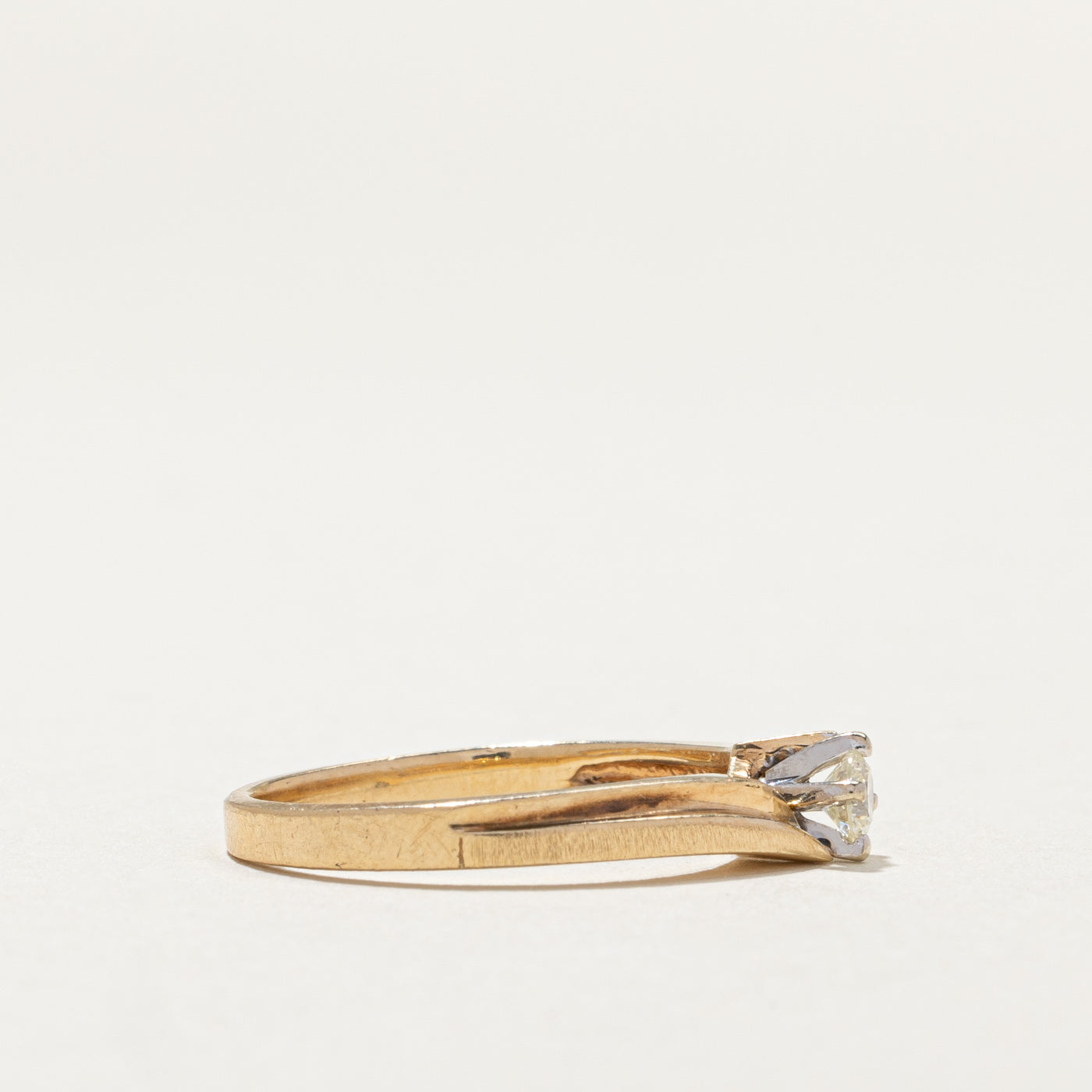 Diamond Bypass Ring | 0.14ct | SZ 7 |