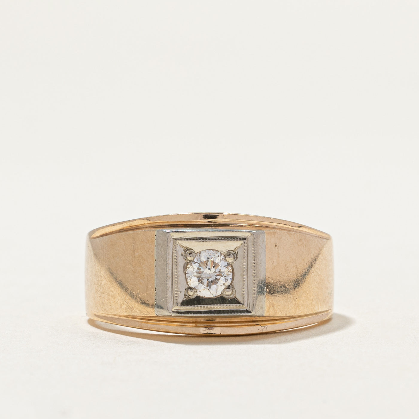 Single Stone Diamond Ring | 0.25ct | SZ 10.25 |