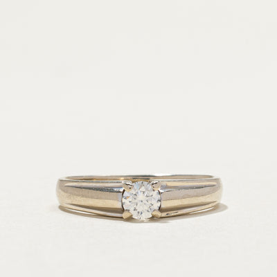 Solitaire Diamond Engagement Ring | 0.33ct | SZ 5.75 |