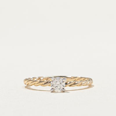 Diamond Rope Band Ring | 0.30ct | SZ 7.25 |