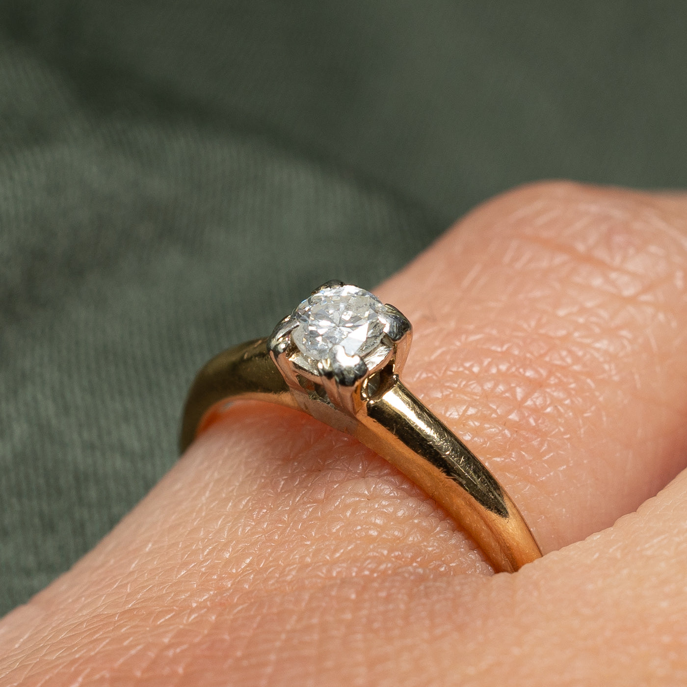 Solitaire Diamond Ring | 0.20ct | SZ 5.5 |