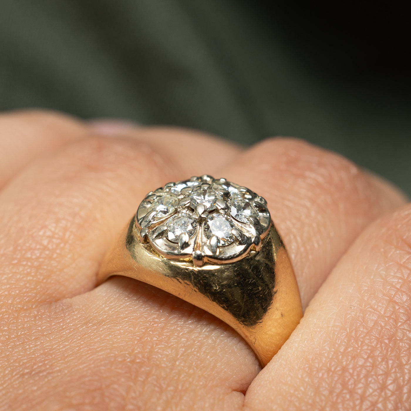 Diamond Cluster Ring | 1.01ctw | SZ 9.25 |