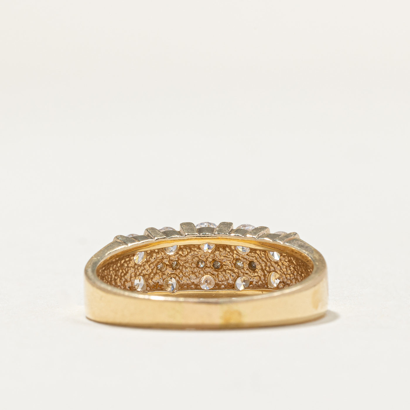 Multi Column Diamond Ring | 0.63ctw | SZ 7.5 |