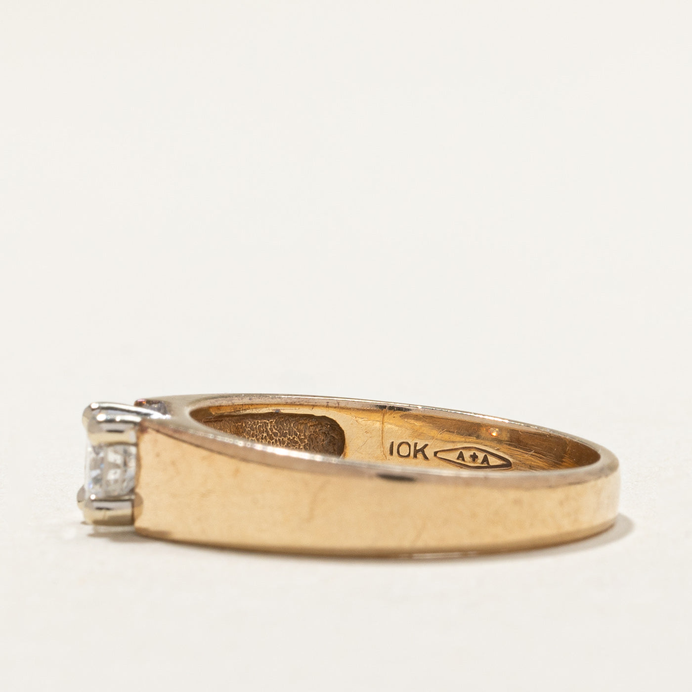 10k Solitaire Diamond Ring | 0.33ct | SZ 7.25 |