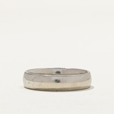 14k White Gold Band | SZ 9 |