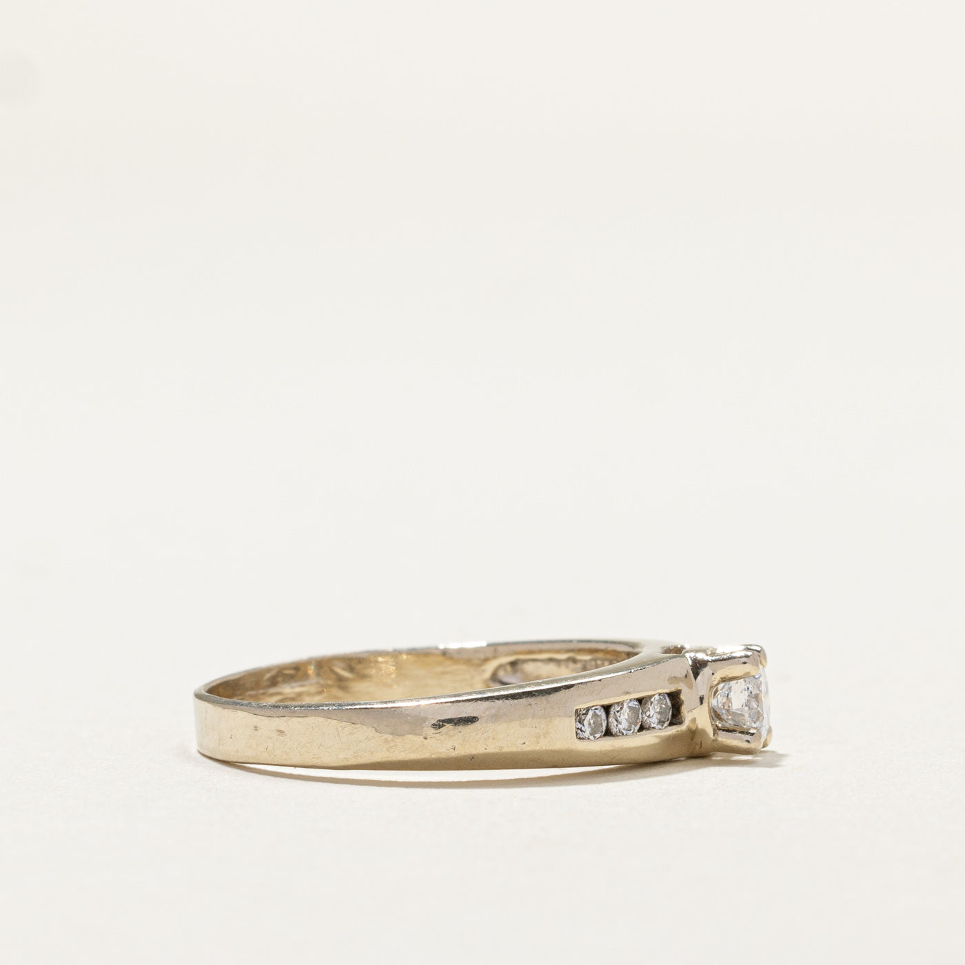 Diamond Engagement Ring | 0.25ct, 0.12ctw | SZ 7.25 |