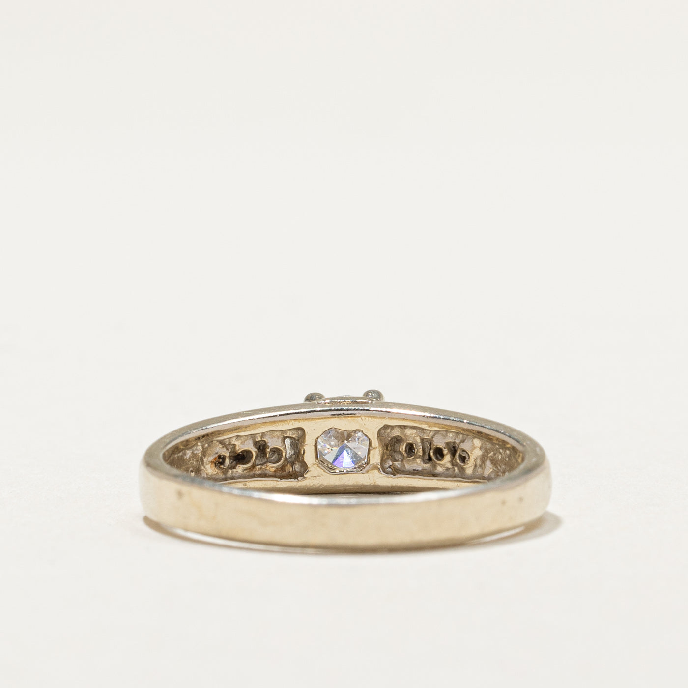 Diamond Engagement Ring | 0.25ct, 0.12ctw | SZ 7.25 |