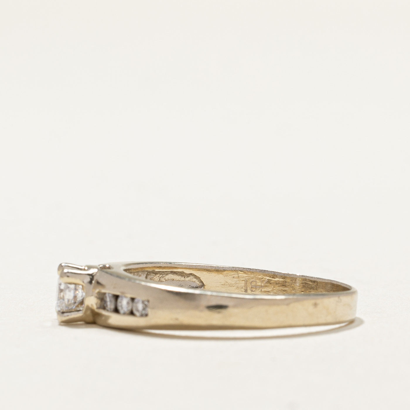 Diamond Engagement Ring | 0.25ct, 0.12ctw | SZ 7.25 |
