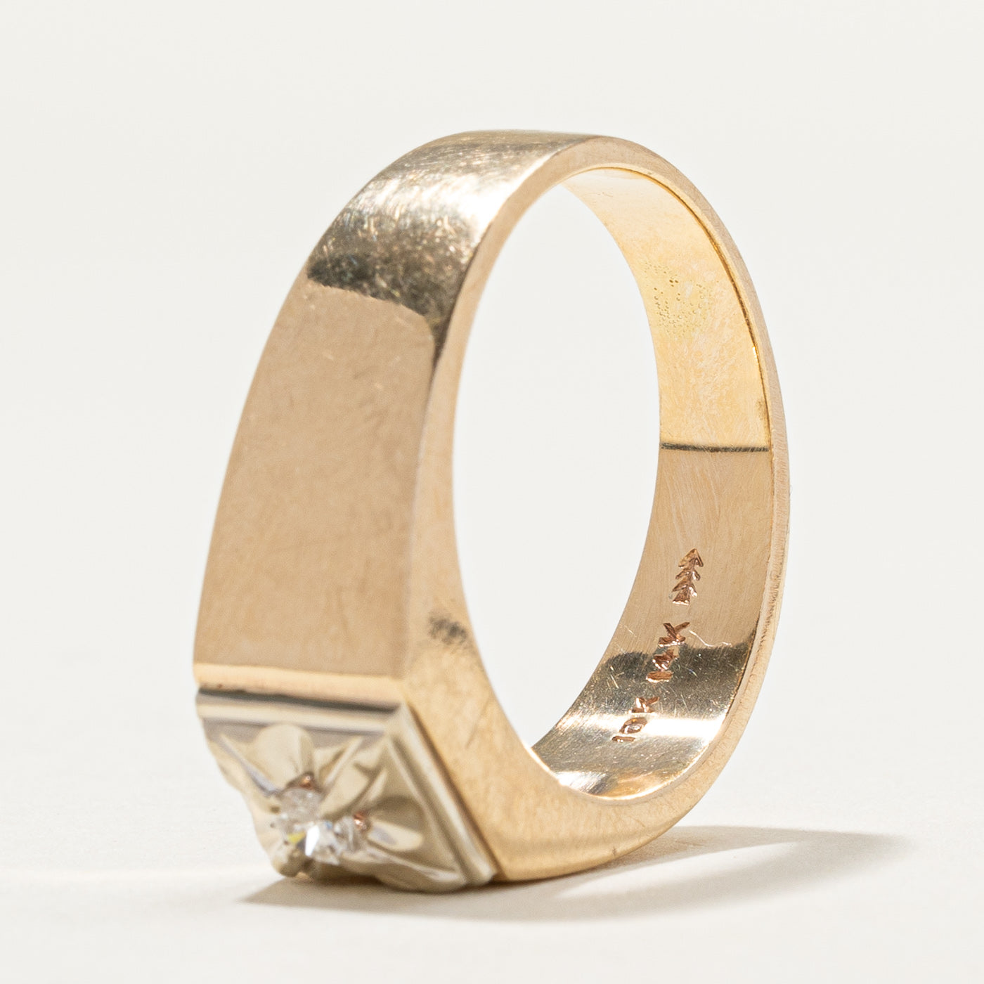 Illusion Set Diamond Ring | 0.12ct | SZ 10 |
