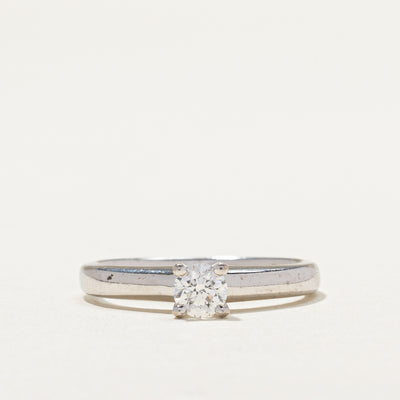 Solitaire Diamond Ring | 0.32ct | SZ 6.5 |