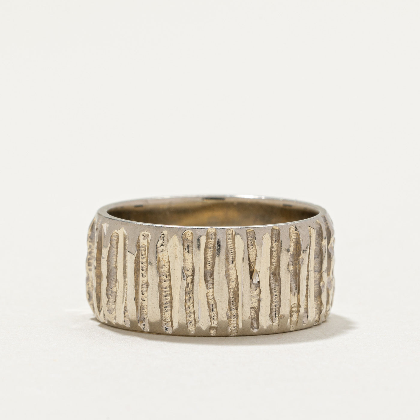 Bague de fiançailles solitaire en diamant texturé | 0,32 ct | Taille 5,75