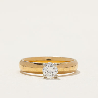 Solitaire Diamond Engagement Ring | 0.48ct | SZ 6.5