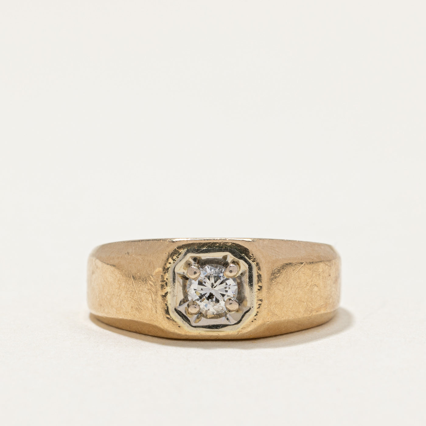 Single Stone Diamond Ring | 0.16ct | SZ 6.25