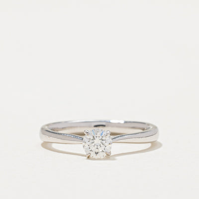 Solitaire Diamond Engagement Ring | 0.30ct | SZ 4.25