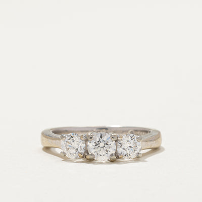 Three Stone Diamond Ring | 1.00ctw | SZ 5.75