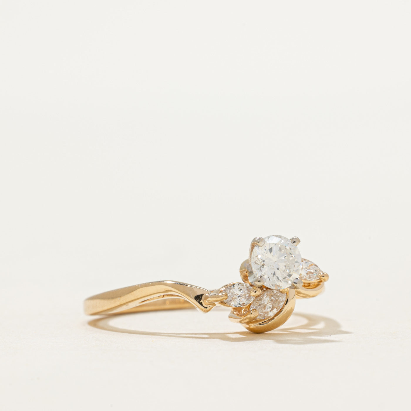 Mixed Cut Diamond Ring | 0.54ct | SZ 6.25