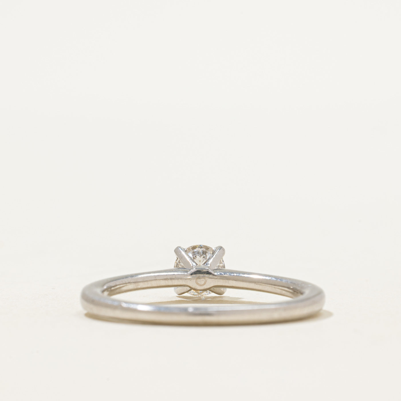 GIA Certified Solitaire Diamond Ring | 0.51ct | SZ 8.5
