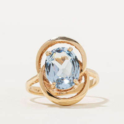 Synthetic Spinel Cocktail Ring | 2.75ct | SZ 6.25