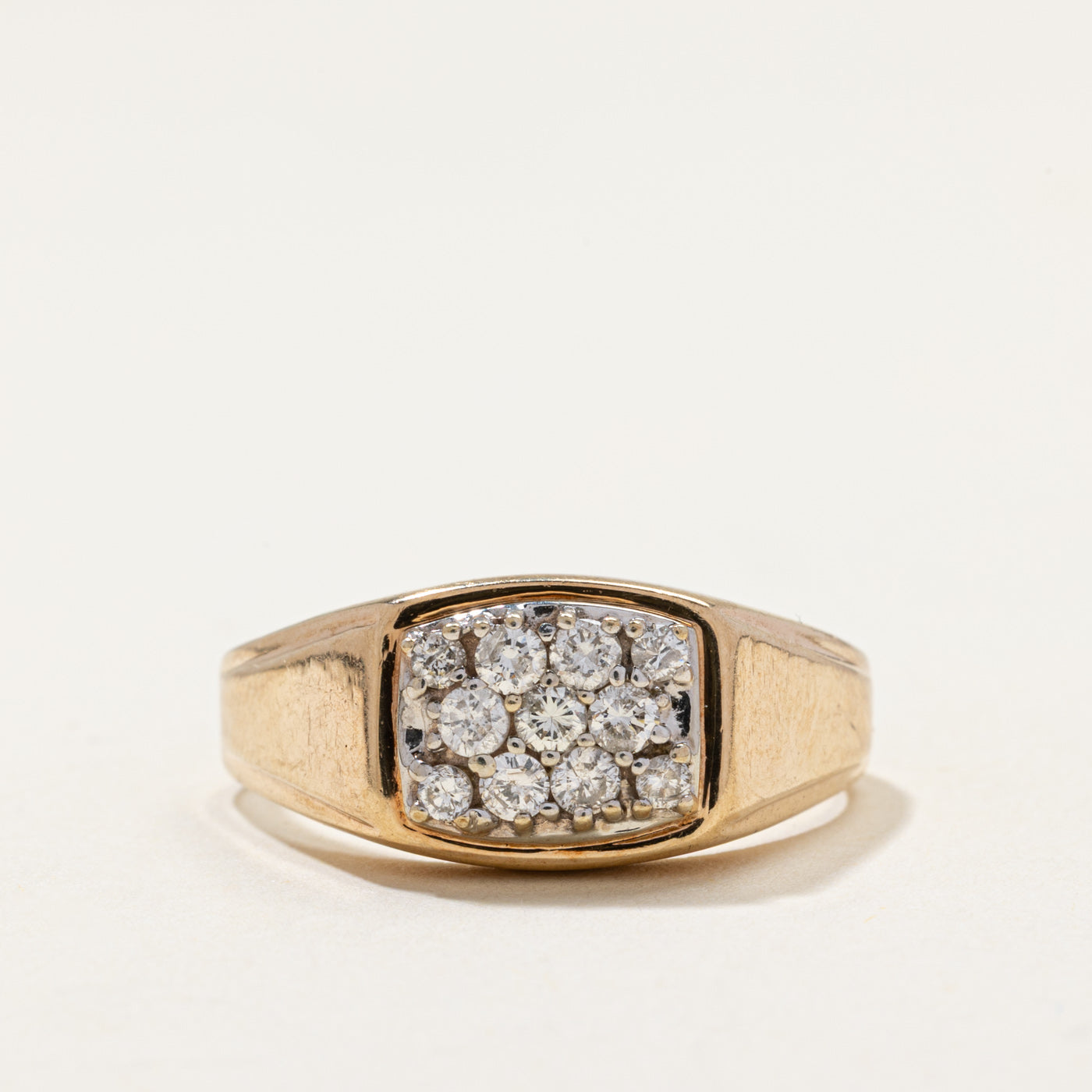 Diamond Cluster Ring | 0.54ctw | SZ 11.5