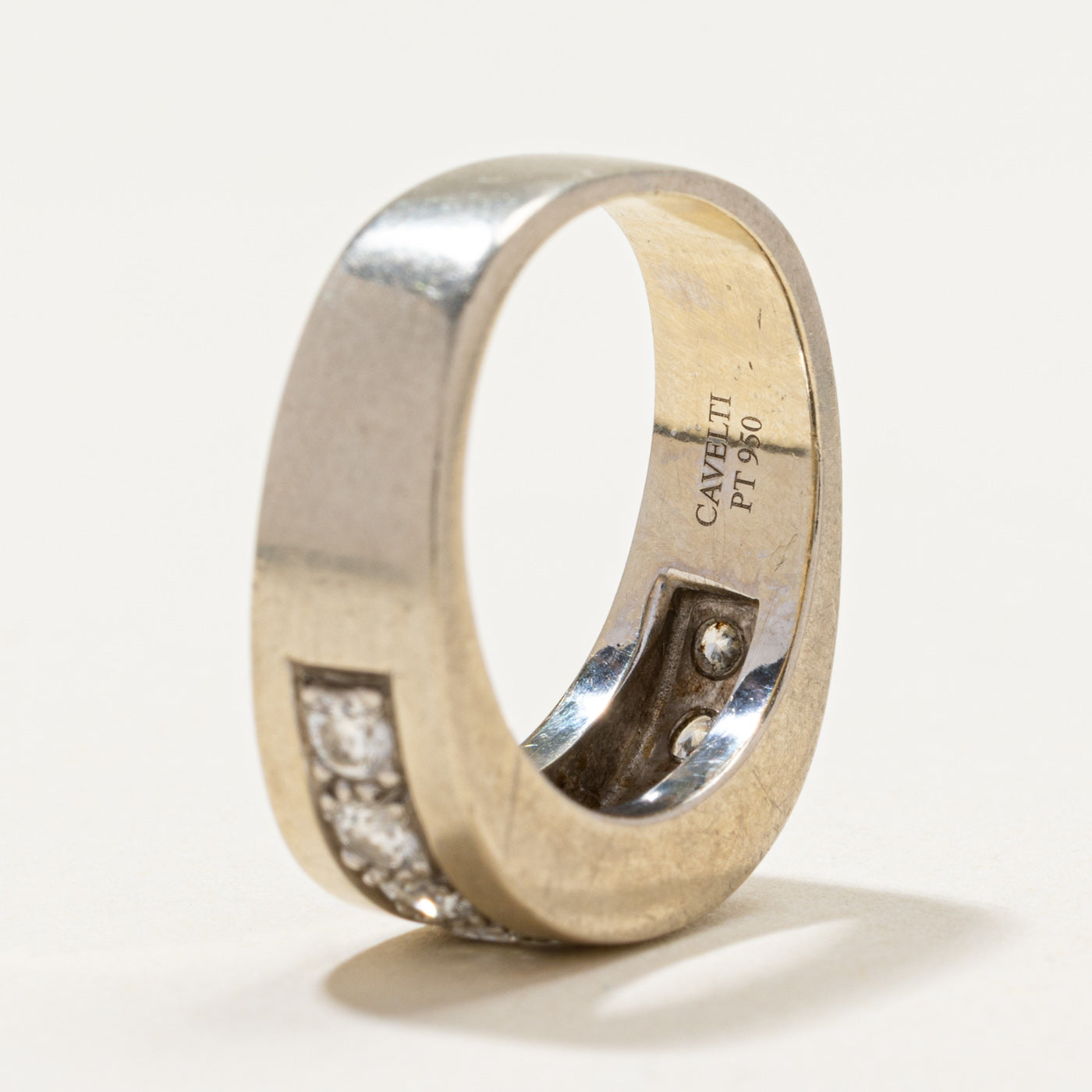 Semi Eternity Diamond Chunky Band | 0.63ctw | SZ 5
