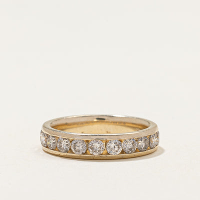 Channel Set Semi Eternity Diamond Band | 1.10ctw | SZ 6.25