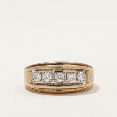 Five Stone Diamond Ring | 0.55ctw | SZ 9