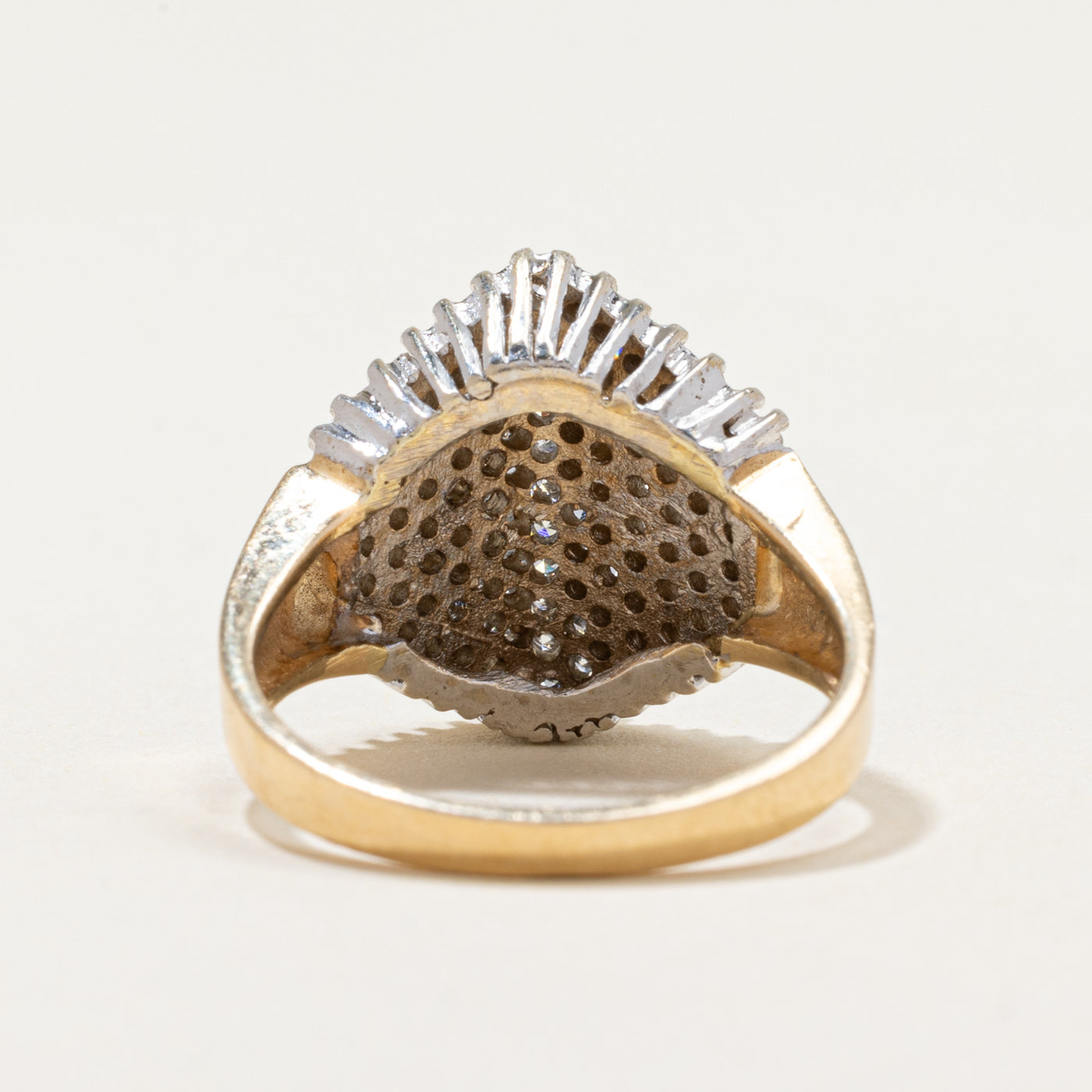 Diamond Cluster Cocktail Ring | 1.00ctw | SZ 7
