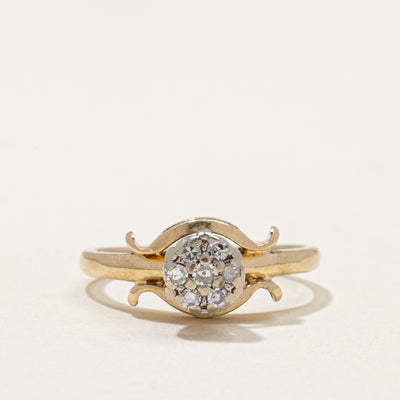Diamond Round Cluster Ring | 0.12ctw | SZ 4.5