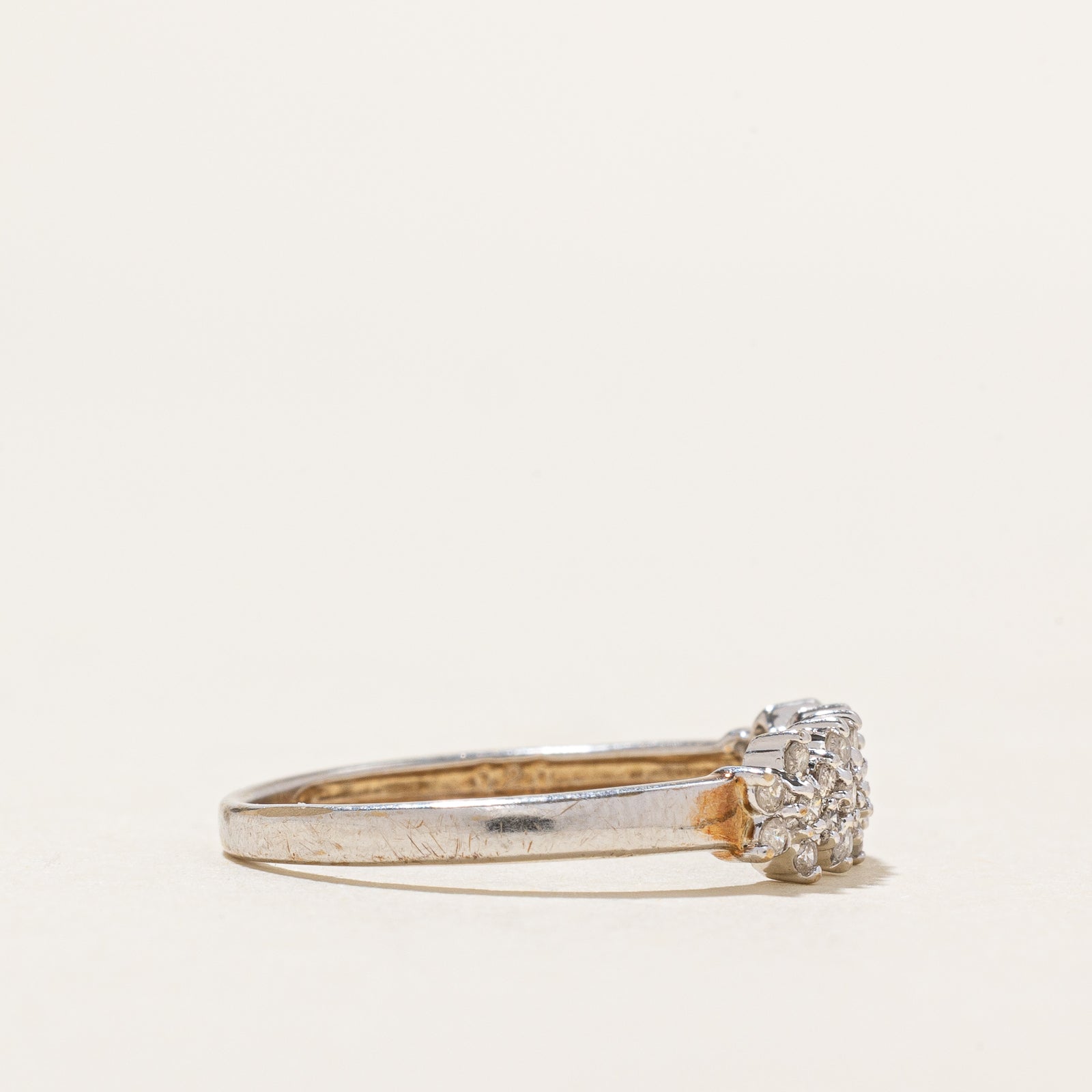 Diamond Cluster Ring | 0.20ctw | SZ 6