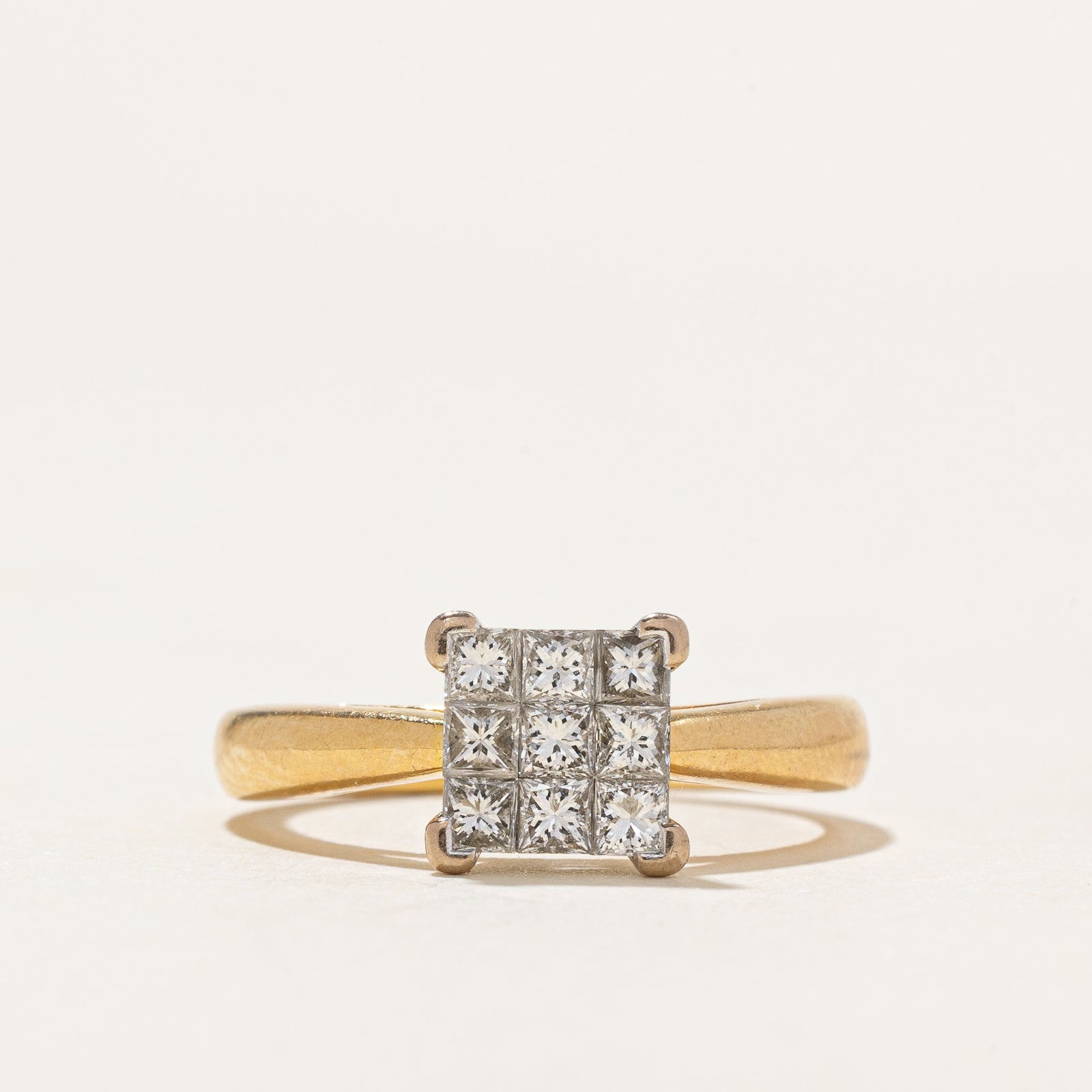 Invisible Illusion Set Diamond Ring | 0.52ctw | SZ 5.5