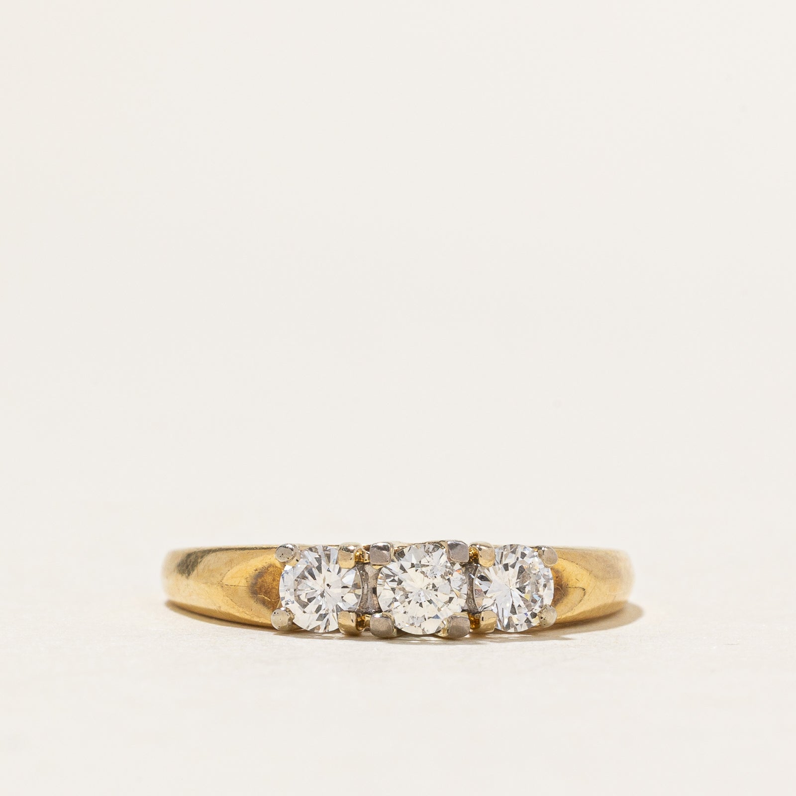 Three Stone Diamond Ring | 0.48ctw | SZ 7