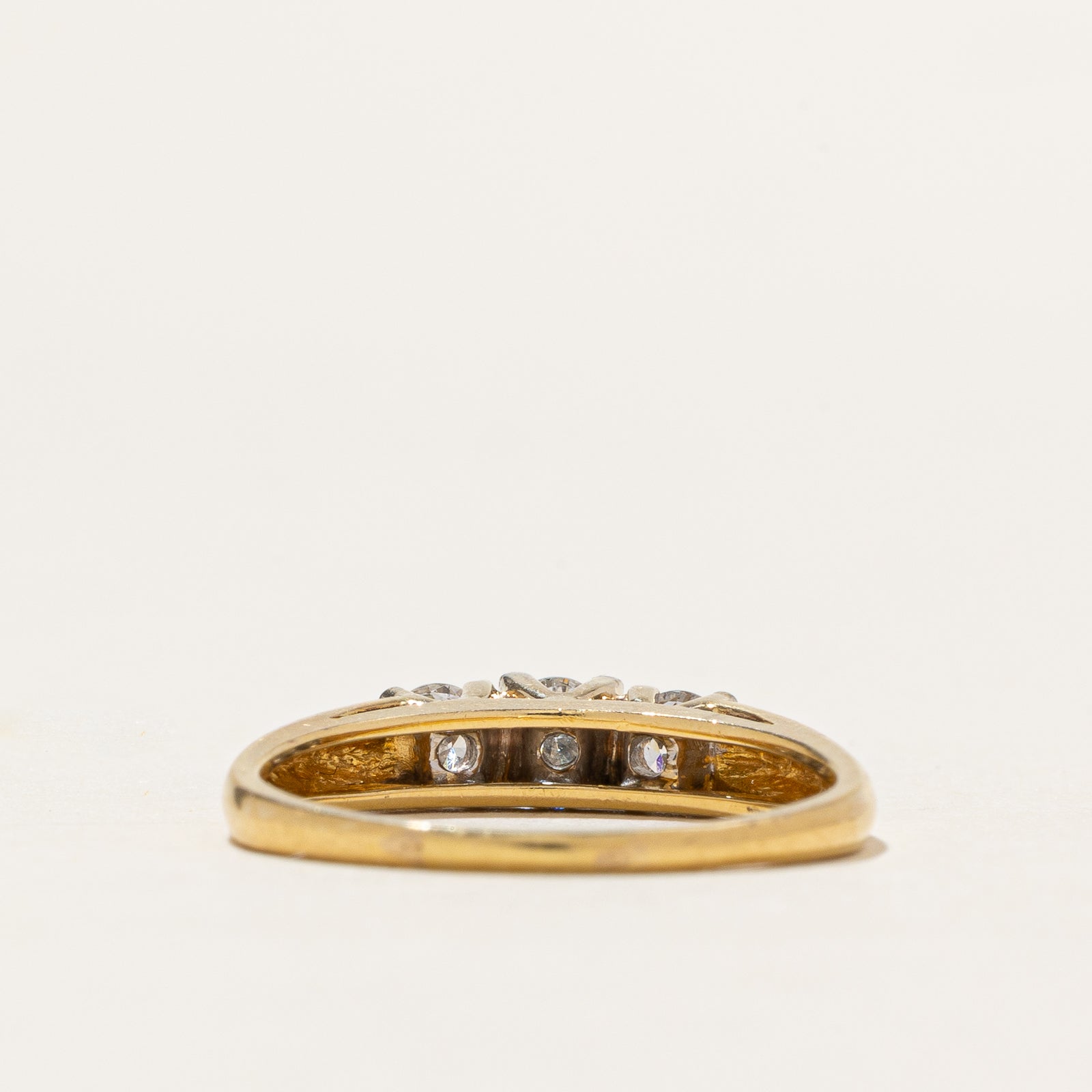 Three Stone Diamond Ring | 0.48ctw | SZ 7