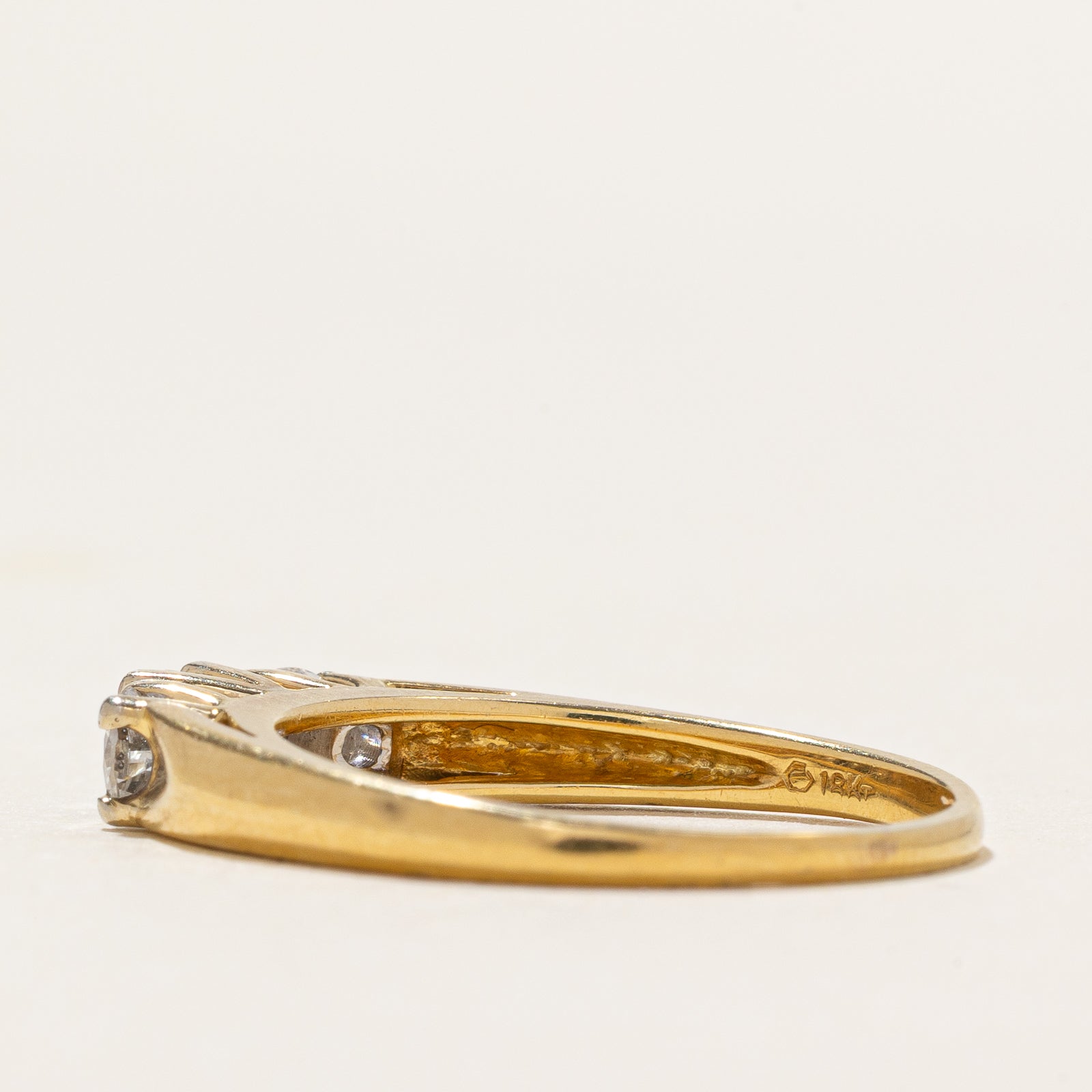 Three Stone Diamond Ring | 0.48ctw | SZ 7