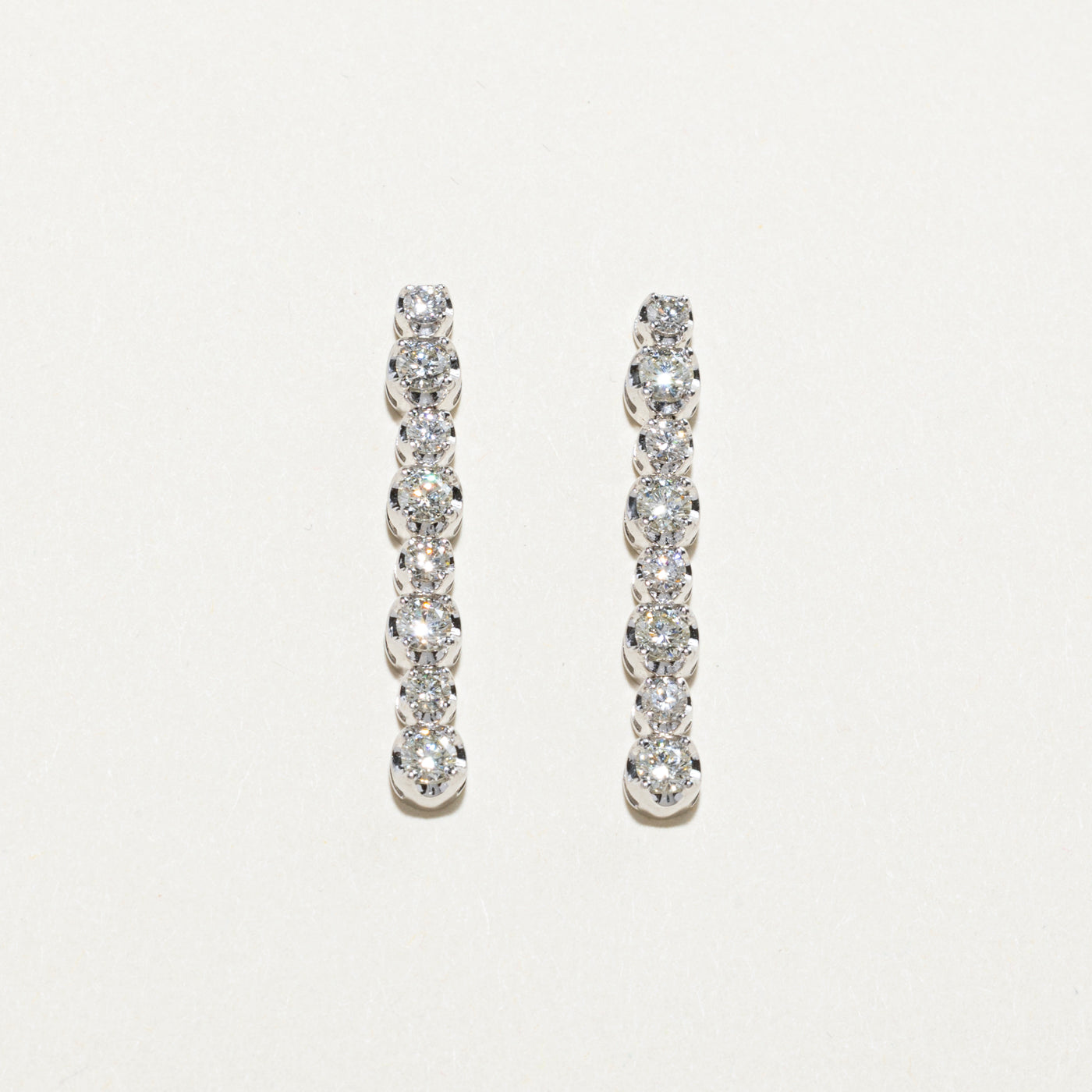 Diamond Drop Earrings | 1.41ctw