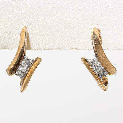 10K Diamond Stud Earrings | 0.12ctw