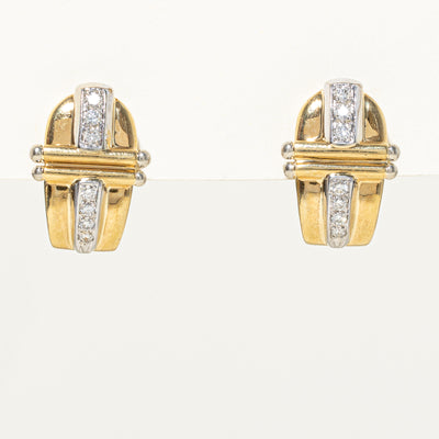 18K Diamond Statement Earrings | 0.43ctw