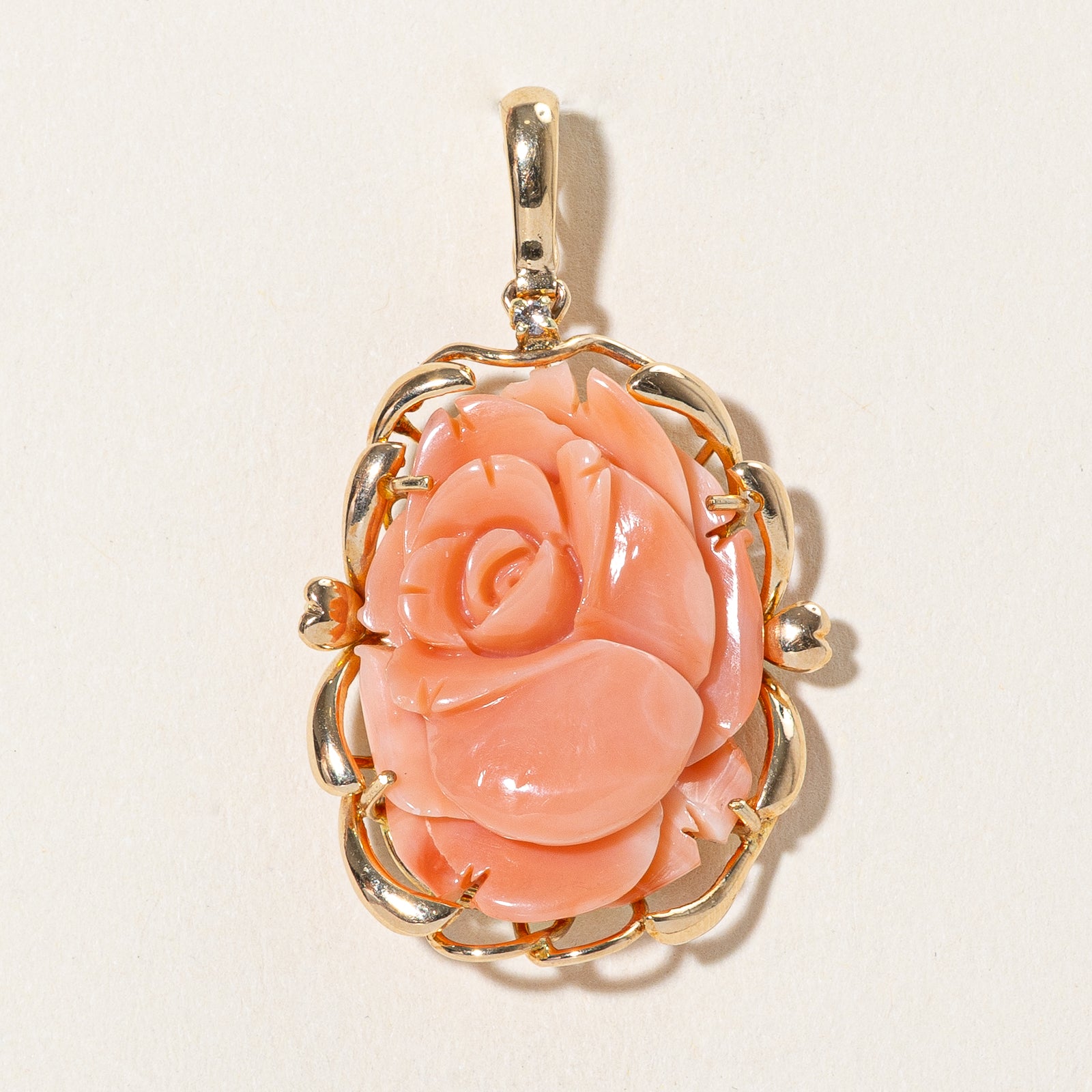 Pendentif Fleur de Corail | 4,00 ct