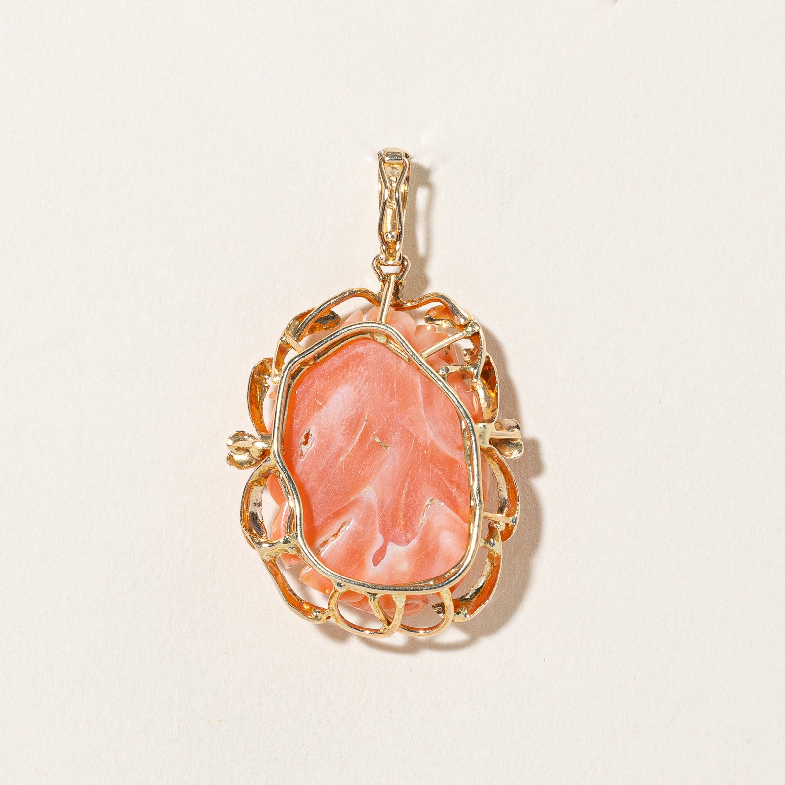 Pendentif Fleur de Corail | 4,00 ct