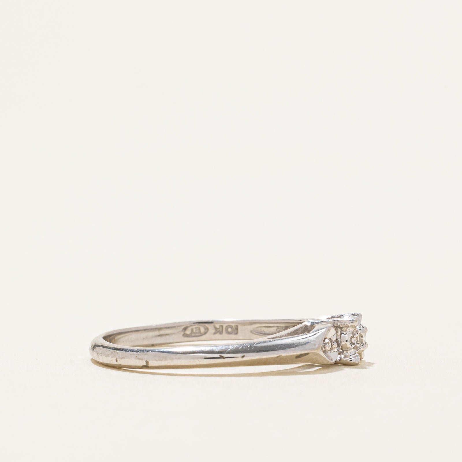 Illusion Set Diamond Ring | 0.03ctw | SZ 6.5