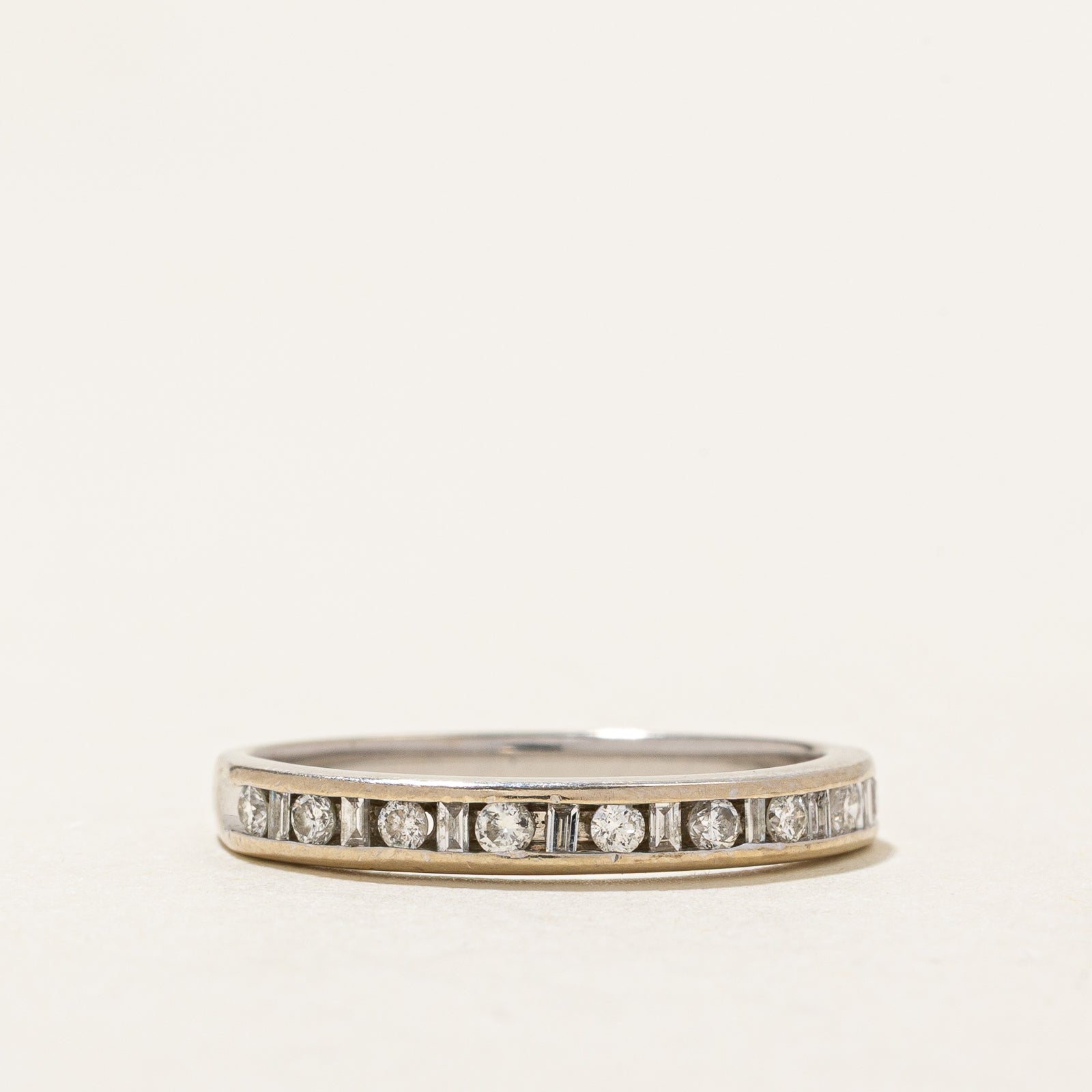 Semi Eternity Channel Set Diamond Band | 0.20ctw | SZ 7