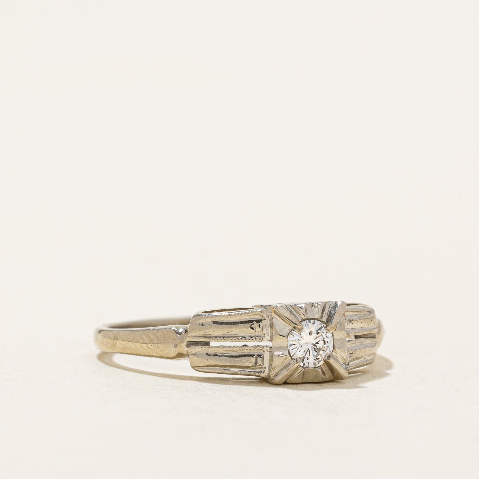 Illusion Set Diamond Ring | 0.08ct | SZ 5.5